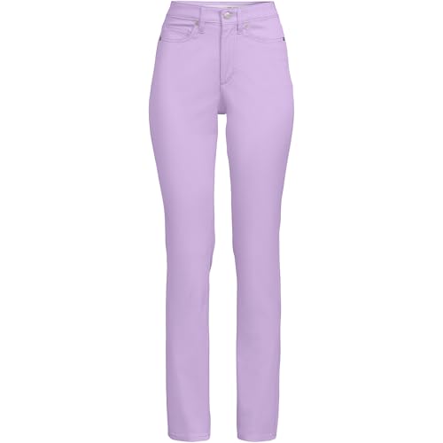 Lands' End Women's High Rise Slimming 5 Pocket Chino Slim Leg Pants3