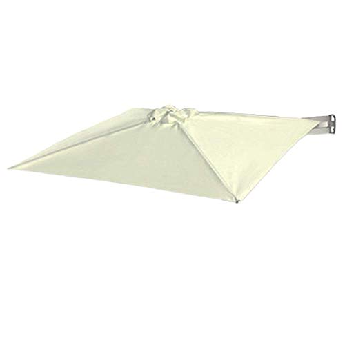 Parasol Patio Montaje de Pared Cuadrado Balcón de jardín al Aire Libre Balcón Protección de la Sombra de Sol Plegable, 210 cm