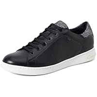 Geox D Jaysen A, Sneakers para Mujer, Negro (Black), 38 EU