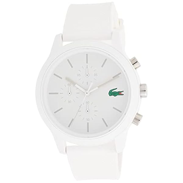 Lacoste Reloj Cronógrafo de Cuarzo para hombre con Correa en silicona Blanco - 2010974