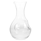 Matériau Transparent En Verre: Fabriquée en verre clair, cette carafe à vin froide met en valeur les couleurs vives de vos boissons alcoolisées, ajoutant une touche élégante et sophistiquée à votre table lors de fêtes ou rassemblements