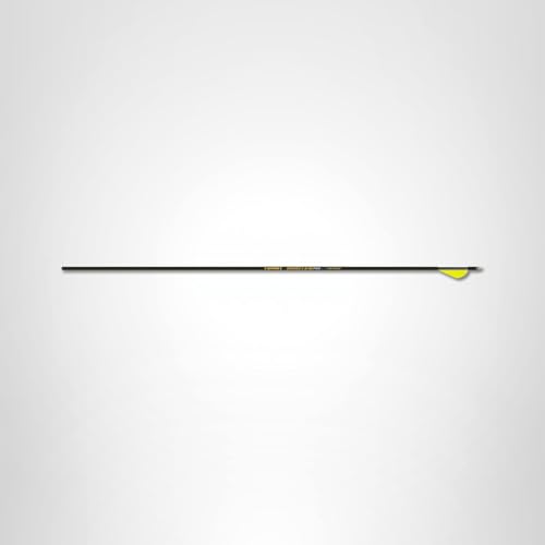 Gold Tip Hunter Pro Arrow with Raptor Vane (Pack of 6), Black, 400 - Thumbnail 2