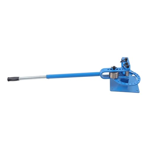 Manual Pipe Bender, Heavy-Duty Tube Bender for Round, Square & Flat Pipes 5/16