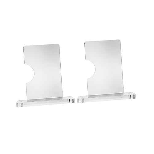 Gogogmee Baseball Bat Holder Rack Acrylic Display Stand for Baseball Bat Collection Showcase