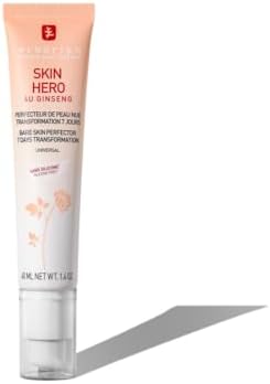 Erborian Skin Hero - Hautverbesserer mit Ginseng und Hyaluron - Koreanische Gesichtspflege, reduziert Rötungen und verfeinert das Hautbild - Feuchtigkeitscreme, nicht getönt und nicht komedogen 40 ml