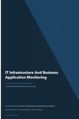 IT Infrastructure And Business Application Monitoring A Complete Guide