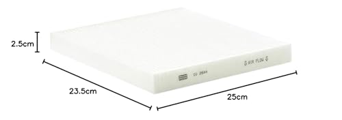 MANN-FILTER Cu 2544 Filtro Aria Cabina - Per Autovetture + Veicoli Commeriali - 5