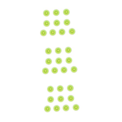Niveles de burbuja de acrílico circulares transparentes y compactos 5