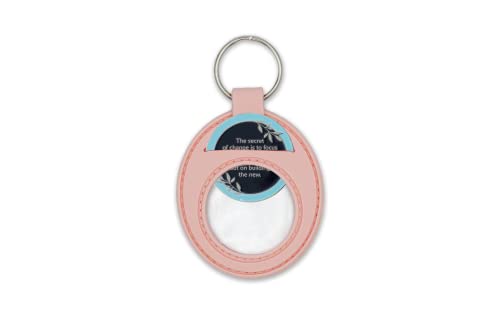 Moneda Sobriedad Mariposa Azul con Llavero Rosa miniatura 2