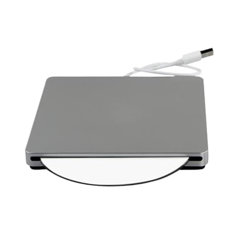 Lecteur DVD externe USB et Type-C silver pour ordinateur portable - 3