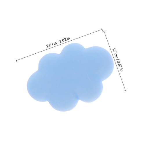 50pcs DIY Cloud Charms Resin Cloud Shape for Phone Case Decor