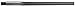 #2/0 High Speed Steel Straight Flute Taper Pin Reamer