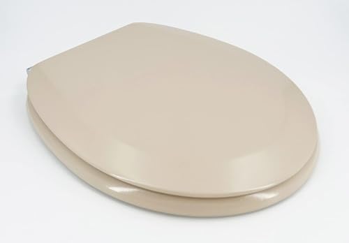 ADOB Premium Soft WC Sitz gepolstert Farbe beige mit Absenkautomatik, 69673