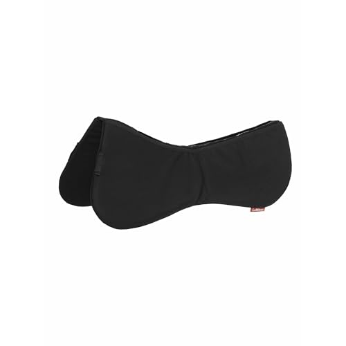 Demi-tapis ProSorb LeMieux noir amortissant avec système de cales ajustables