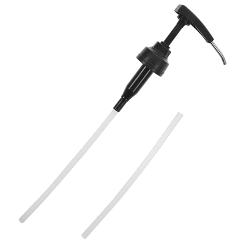 FUNOMOCYA Nozzle Pump for Condiment Bottles Ketchup Oyster Sauce Dispenser with Hoses for Easy Use and Installation for Sauces and Cooking Oils