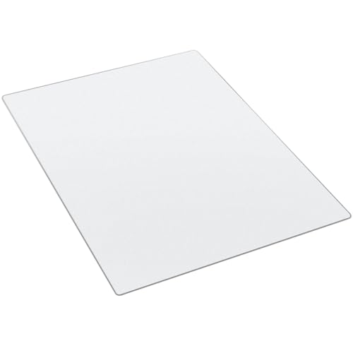 VEVOR Tapis Chaise de Bureau Transparent de 121,9x91,4 cm, Tapis de Protection pour Chaises sur roulettes, Protège-Sol Dur Rectangulaire, Antidérapant et Facile à Nettoyer, pour Maison Bureau