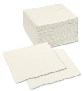 Robinson Young servilletas de papel cuadrado de papel 400 x 400 mm), color blanco 1652 [Pack 250]