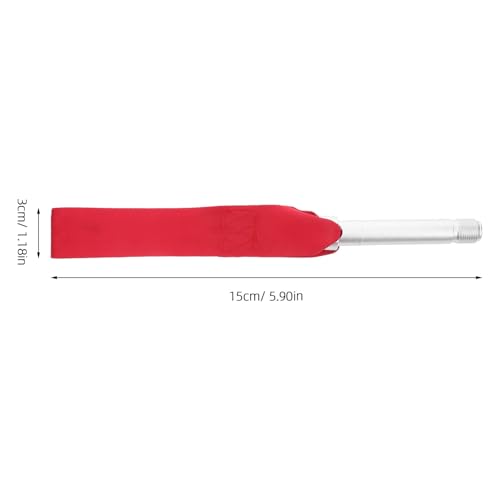 Support de Sangle de Remorquage Haute Résistance Métal Rouge - 2