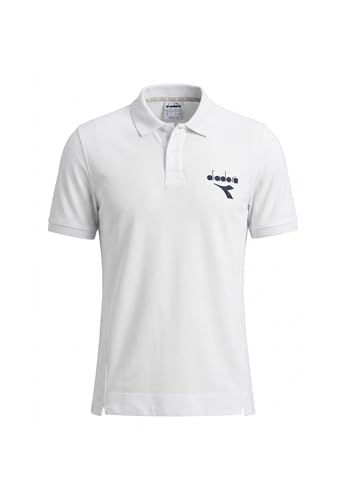 Diadora Polo blanc 102.182895 idéal pour un après-midi détente au club de tennis