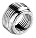 Bridgeport 1175 Reducing Bushing, 2 to 1-1/2 in Trade, Steel, Electro-Zinc Plated