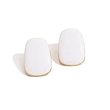 Kritz Pendientes Coloridos Forma Rectangular Para Mujer - Pendientes Blancos Chapado en Oro y Acero Inoxidable Delgados Ligeros Sin Decoloración - Joyería Regalo