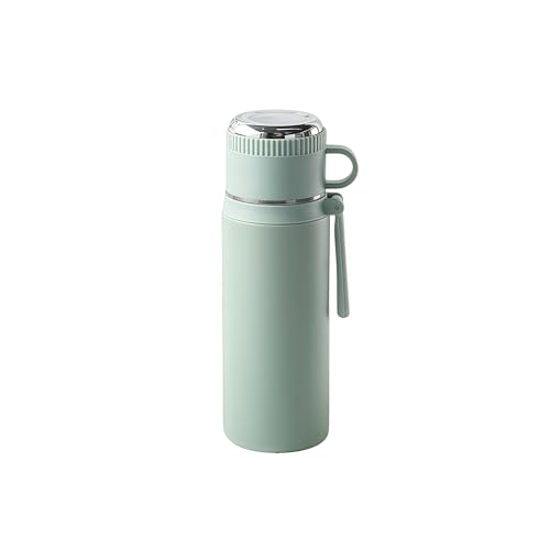 XDJRDONG �^��f�M�ۉ��ۗ�{�g�� 316�X�e�����X�� �ۉ��t ��e��500-600ml �H��@�Ή� �����݁��X�g���[���ݗ��p �u�₩�Ȕz�F ��̌^�V�[���ŘR��h�~ �I�t�B�X�E�X�|�[�c�E�M�t�g�ɍœK �ۗ�ۉ� �ʋ� �^�� �v���[���g �������ȒP (