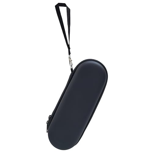 Étui de voyage rigide en EVA pour brosse à dents électrique noir avec poche en maille