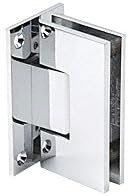 C.R. LAURENCE V1E037CH CRL Polished Chrome Vienna 037 Series Wall Mount Hinge