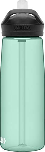 CamelBak Eddy+ Garrafa de água com renovação Tritan – topo com canudo, 946 ml, Coastal