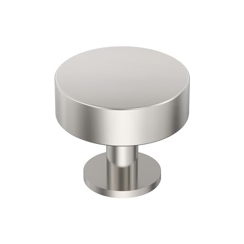 Amerock 1-1/4" Round Radius Polished Nickel Cabinet Knob by Amerock - Used condition - US$9.08