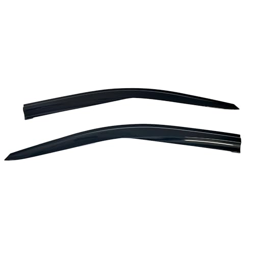 Rumplex Windabweiser Luftabweiser Regenabweiser Seitenfensterabweiser Kompatibel mit Mercedes Benz Marco Polo 2004-2024 Autofenster Regenschutz Regenabweiser Anklebbare Deflektoren 2 Stück