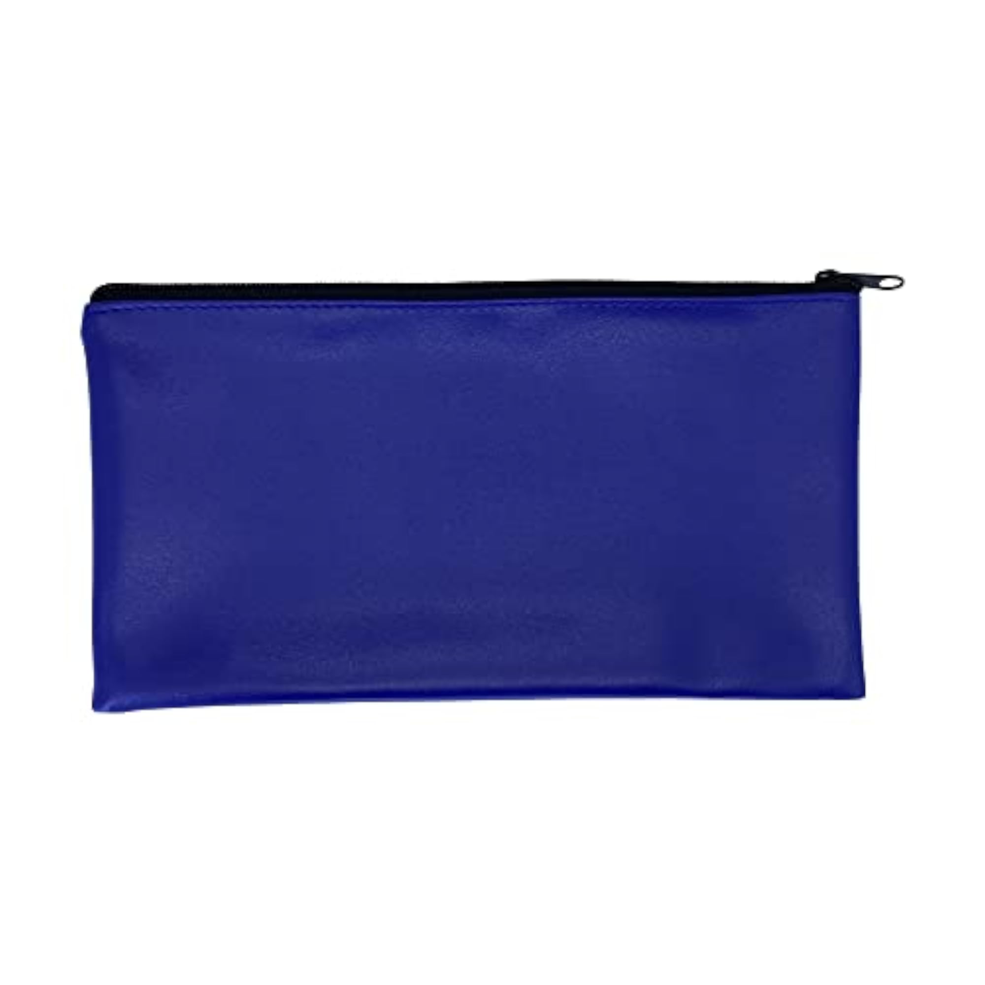 Blue Bank Security Deposit Zipper Bag, Water Resistant