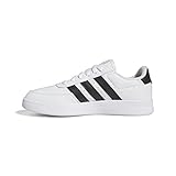 adidas silber schuhe Inspiriert von Tennis adidas Damen BREAKNET 2.0 Sneaker, FTWR White/core Black/Silver met, 41 1/3 EU