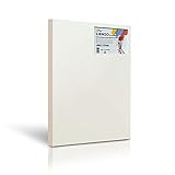 Lienzos de tela sintética para pintar con bastidor grueso - gran variedad tamaños (80x110cm)