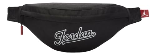 JORDAN MVP Crossbody Bag - Schwarz/Weiß, Schwarz, One size