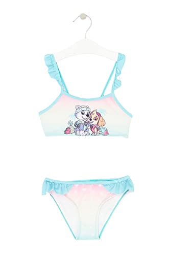Disney Fille Ensemble de Maillot de Bain, Bleu, 4 Ans