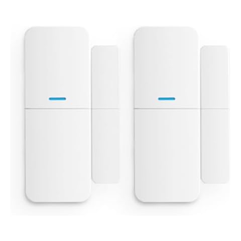 GRSICO Door and Window Sensor 2 Pack - Window & Door Protection, Sends Alerts, Triggers Siren, Indoor Use Only - Hub Required Cover