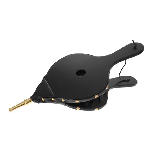 Alipis Manual BBQ Fan Portable Fire Blower with Heat-Resistant Nozzle for Fireplace and Barbecue Bellows for Efficient Airflow and Safe Manual Operation