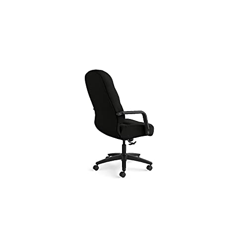 Hon 2091Sr11T 2090 Pillow-Soft Series Executive Leather High-Back Swivel/Tilt Chair, Black #TOP3