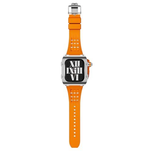 Boîtier Agate pour Apple Watch 45mm - Le Style Idéal du Bureau aux Soirées Chic