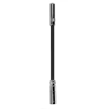 KONDOR BLUE | 5 Inch Mini XLR Male to 3.5mm Female Audio Cable for RODE Mic Systems | Mono Adapter Cable for Compatible Wireless GO, VideoMicro, Link Filmmaker Kit & BMPCC 4K | Black