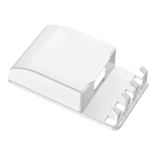 HEALEEP Copertura Per Presa Tipo Protezione Per Outlet Da Bagno Con Adesivo e Gancio Design Elegante e Funzionale Resistente Agli Spruzzi Facile Installazione Senza Trapano