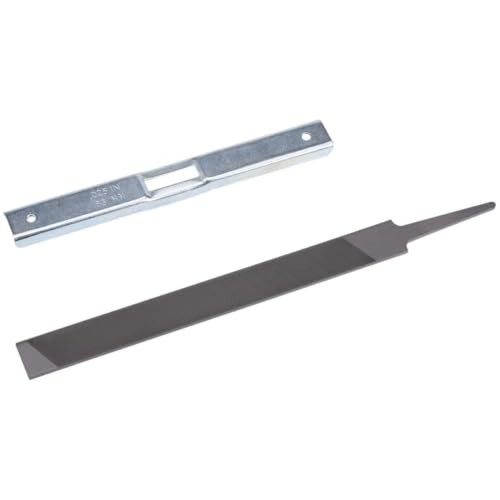 VIFERR Kit D'affûtage pour Tronçonneuse, Jauge de Profondeur en Acier Professionnel et Lime Plate avec Tronçonneuses à Usage Généra(Silvel)
