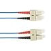 Black Box FOCMR62-015M-SCSC-BL 15M Fiber Optic MMF SC/SC Duplex PVC Blue 625MM Patch Cable
