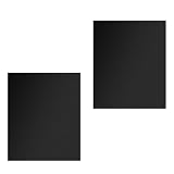 Grillmatte aus Ptfe Beschichtetem Glasfasergewebe Schwarz, 2 Stück