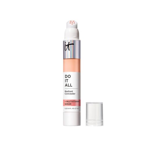 IT Cosmetics Do It All Radiant Concealer, 7 ml, Feuchtigkeitsspendend, aufpolsternder, abdeckender und aufhellender 4-in-1 Concealer Stick, Natürliches Finish, Farbton 220 Light Medium Cool
