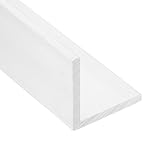 QUARKZMAN Aluminium Winkel 1.97"x1.97"x12" Lang 0.2" Wandstärke 6063 Aluminium Stangen T5 Temper Walzmaterial Für Gebäudekonstruktion Möbel Regale Halterungen DIY Industriell 1Stück