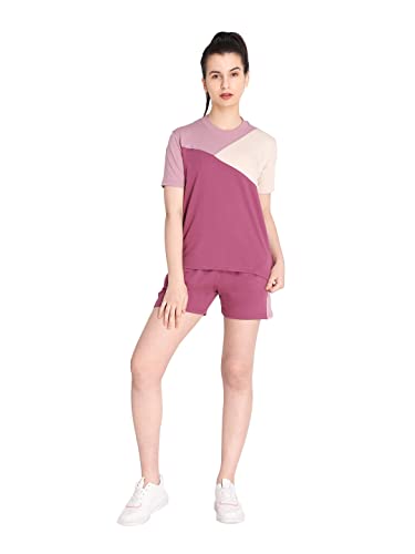Image of CHKOKKO Women's Regular Cotton Regular Fit Plain Shorts for Women