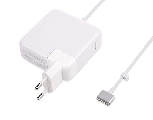 Image of Replacement Adapter for MacBook Pro (Retina Display, 11-inch & 13-inch) - A1425, A1435, A1465, A1502-60W T Shape, White Charger