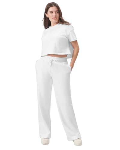 Image of florence by mills Women's Cozy Crush Wide Leg Sweatpant